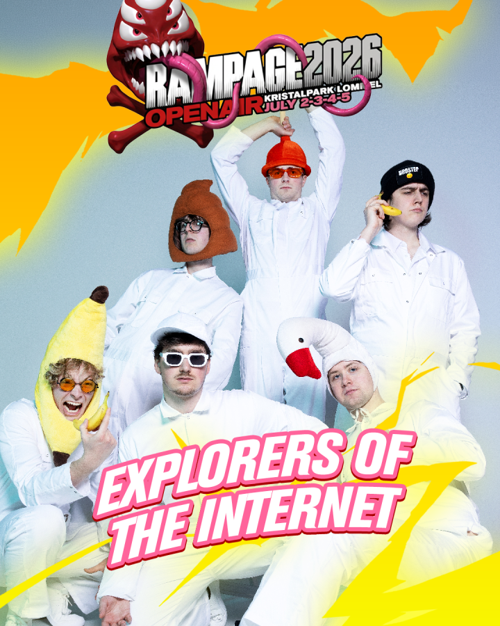 Poster of Explorers of the Internet at Rampage Open Air 2026