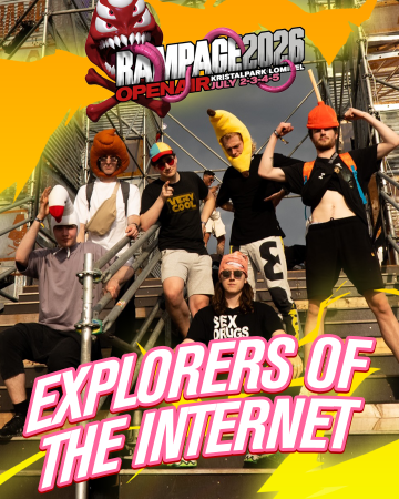 Poster of Explorers of the Internet at Rampage Open Air 2026