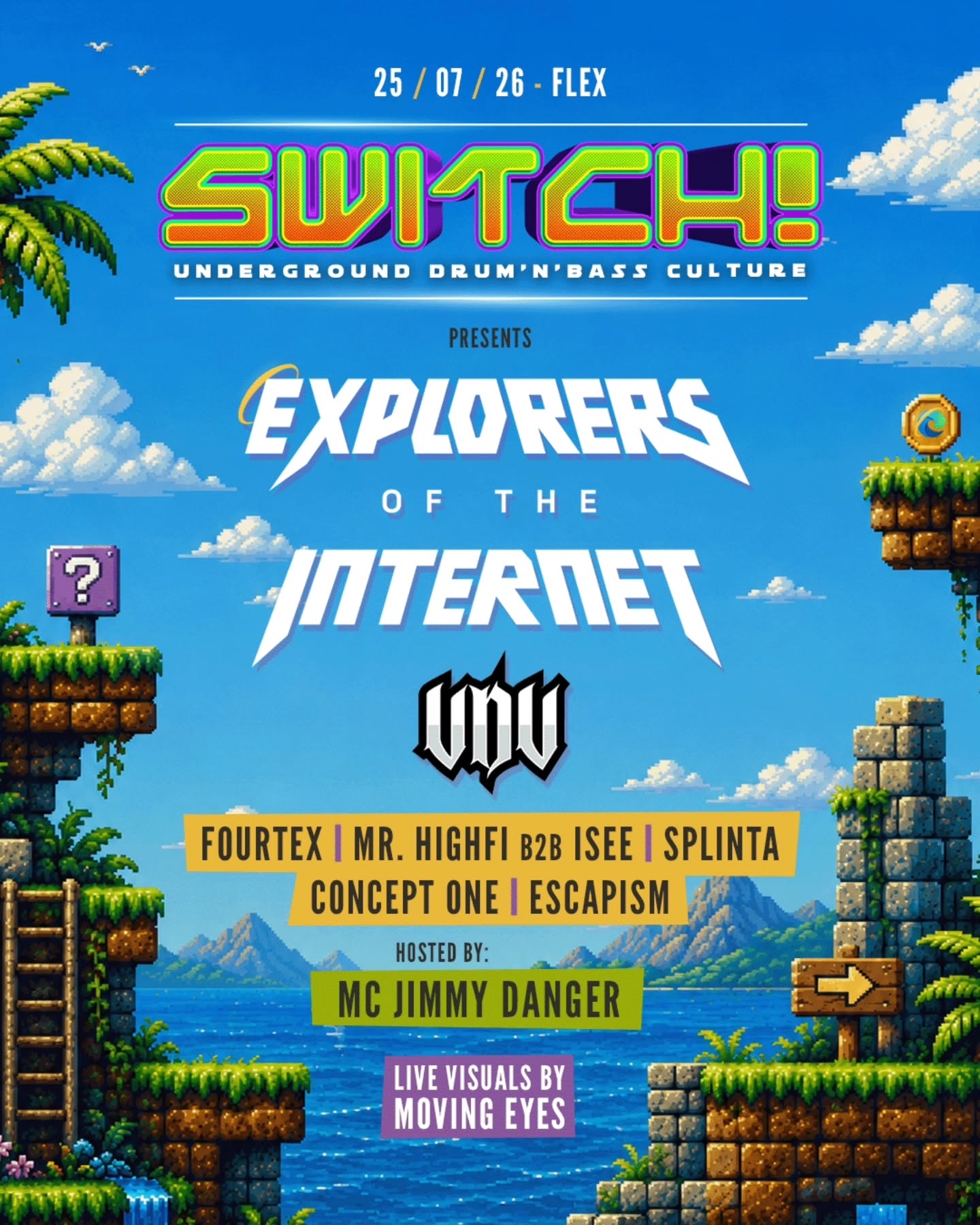 Poster of Explorers of the Internet at Switch in Vienna